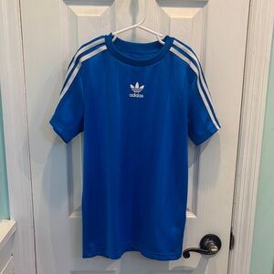 Adidas Kids Short Sleeve Blue Tee